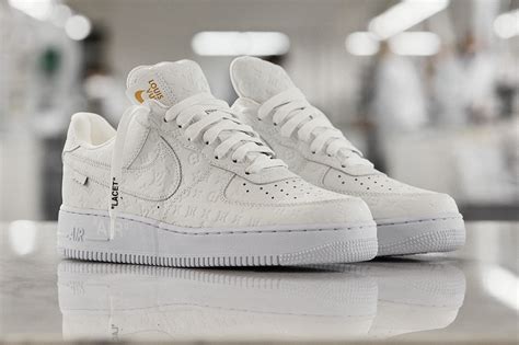 louis vuitton white af1